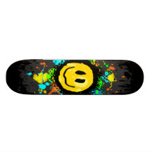 Smiley-SpritzerSkateboard Personalisiertes Deck