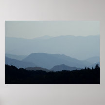 Smokey Berge Posterdrucke