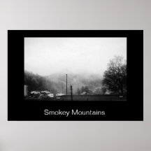 Smokey Berge Posterdrucke