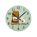 Smore oder kleiner! wanduhr