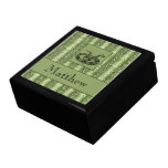 Snakeskin personalisierter Trinket-Kasten Modeschmuckschachtel
