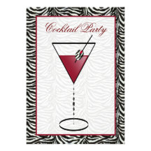 snazzy Cocktail-Party Einladung
