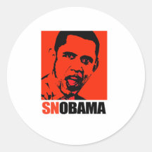 SNOBAMA/ANTI-OBAMA STICKER
