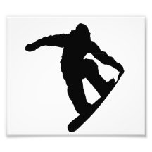 Snowboarder Fotografische Drucke