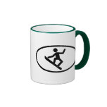 Snowboarder Kaffee Haferl