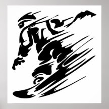 Snowboarding-extremes Sport-Plakat