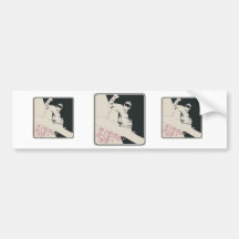 Snowboarding-/Pop-Kunst Autosticker