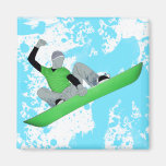 snowcore. kühlschrankmagnet