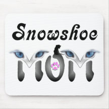 Snowshoe-Mamma-Geschenke Mousepad