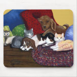Snuggled herauf mousepad