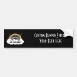 SO INTENSIVER DOPPELTER REGENBOGEN AUTO STICKER