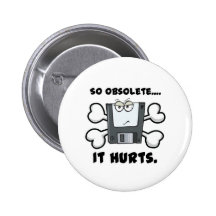 so obselete, das es verletzt anstecknadelbuttons