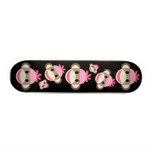Socken-Affe-Skateboard-Plattform Skateboardbretter