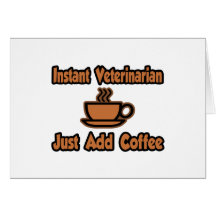 Sofortiger Tierarzt… addieren gerade Kaffee Karte