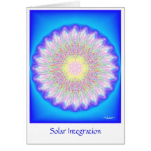 Solarintegration Grußkarte