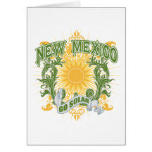 SolarNew Mexiko Grußkarten