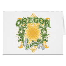 Solaroregon Grußkarte