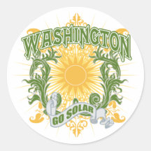 Solarwashington Aufkleber
