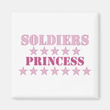 Soldat-Prinzessin Magnete