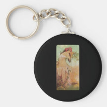 Sommer Alphonse Mucha Ete Schlüsselband
