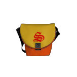 Sommerfarben mit Monogramm-Minibote-Tasche Kurier Taschen