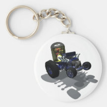 Sonderbare Rad-wütendes Gehirn Keychain Schlüsselbänder