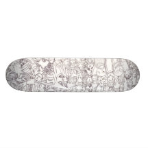 Sonderbares Kunst-Skateboard Skateboardbretter