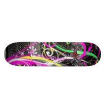 sonderbares Mädchen Personalisiertes Skateboarddeck
