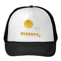 Sonne belichtet Ostereier Baseball Kappe