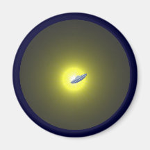 Sonne Raumschiff sun space ship Magnets