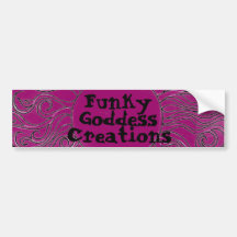 sonnen Sie den Wirbel, Funky, Göttin, Kreationen Auto Sticker