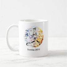 Sonnenaufgang 2011 - Die Sonnen der Welt für Japan Tee Tasse