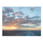 Sonnenaufgang an der Seepostkarte