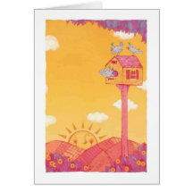 Sonnenaufgang Grußkarte