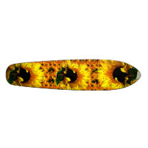 Sonnenblume-Sonnenaufgang-Skateboard Skateboarddeck