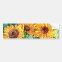 Sonnenblumen Autosticker