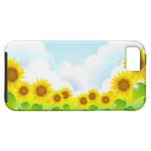 Sonnenblumen iPhone 5 Fall (Vibe-Fall) iPhone 5 Schutzhülle
