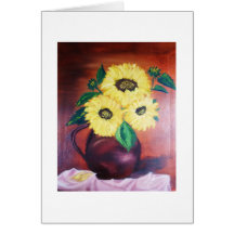 Sonnenblumen Karte