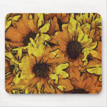 Sonnenblumen Mauspad