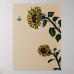 Sonnenblumen Posterdruck