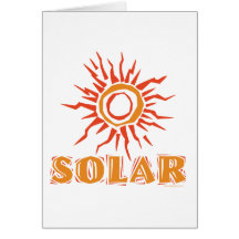 Sonnenenergie Karten