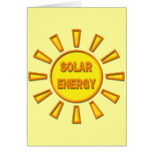 Sonnenenergie Karten