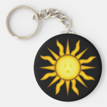 Sonnenenergie Keychain Schlüsselbänder