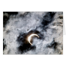 Sonnenfinsternis 2012 grußkarte