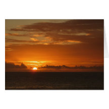 Sonnenuntergang an der Seekarte