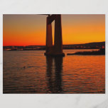 Sonnenuntergang auf der Bucht Personalisierte Flyer