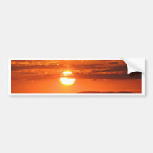 Sonnenuntergang Autoaufkleber
