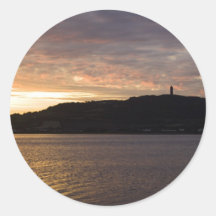 Sonnenuntergang in Irland Aufkleber