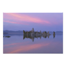 Sonnenuntergang in Monosee, CA Kunstfotos