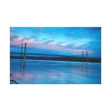 Sonnenuntergang in Tacoma Galerie Faltleinwand